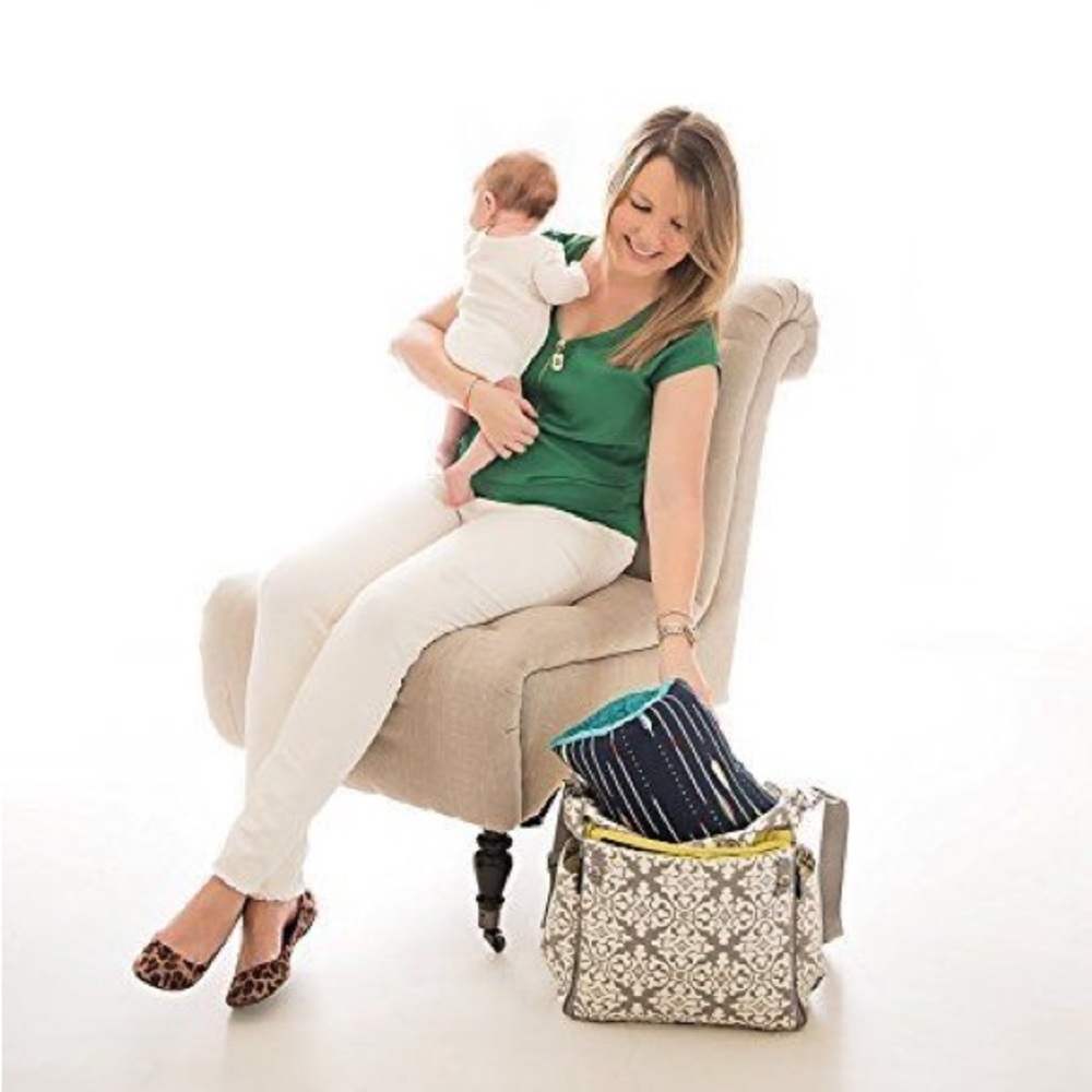 NIB - The Nursie Arm Pillow “Shooting Stars” Breastfeeding Nursing Pillow - Picture 4 of 6